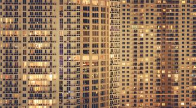 outside image of a condo building