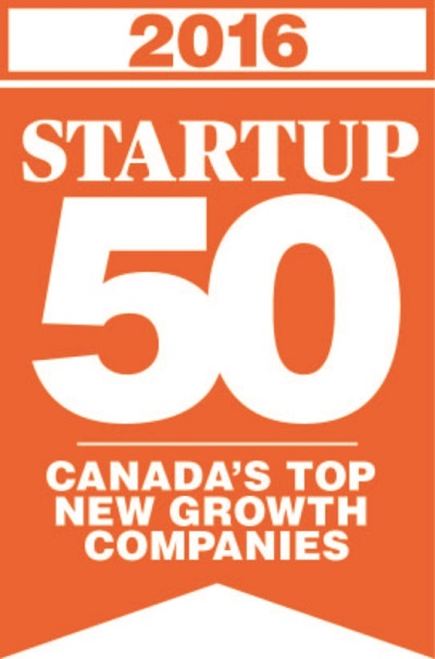 2016 Startup 50 Canada's Top New Growth Companies