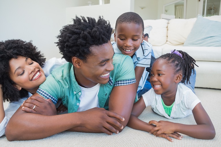 "family smiling"
