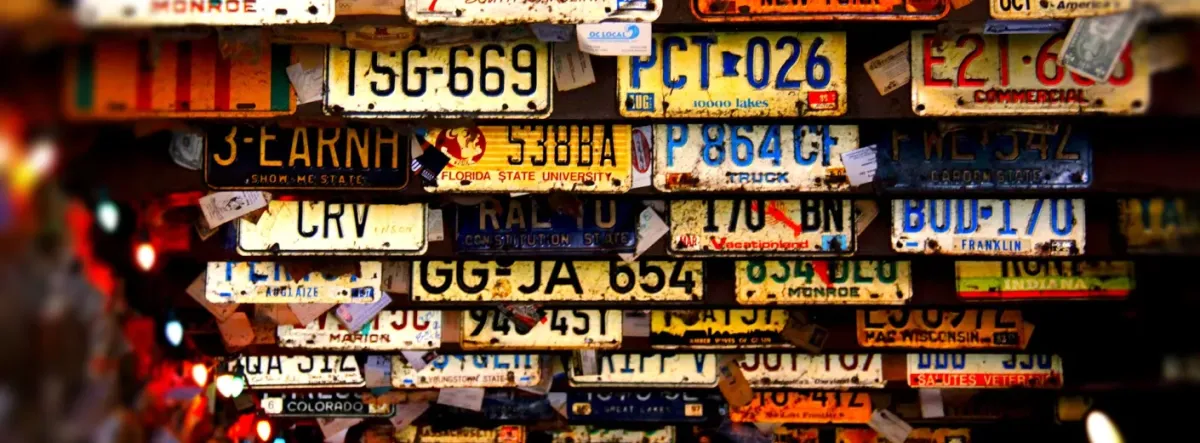 customized license plates