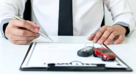 car lease paperwork