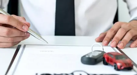 car lease paperwork