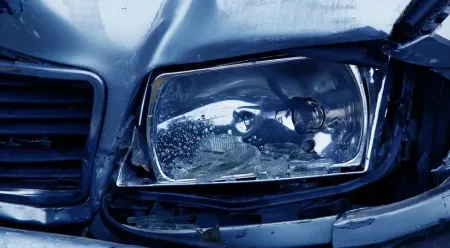 broken car