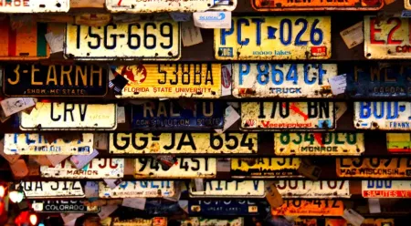 customized license plates