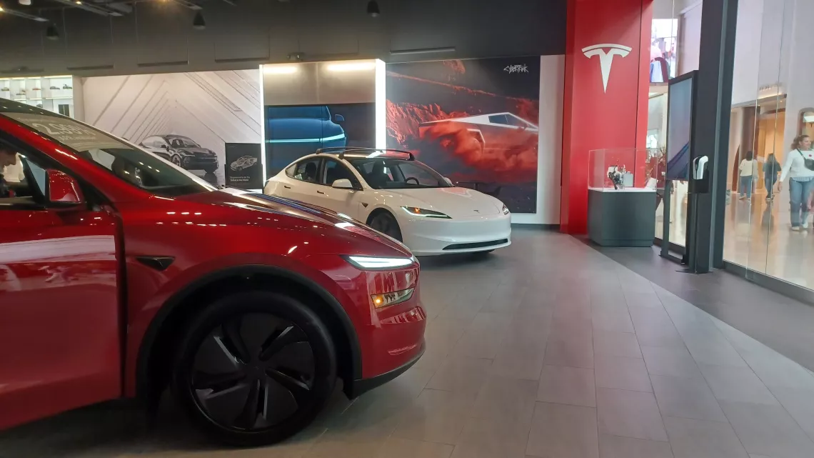 Tesla dealership
