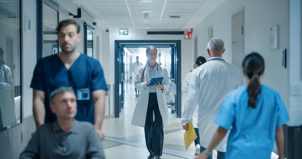 Hospital hallway